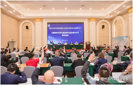 會(huì)員單位對(duì)行業(yè)自律公約進(jìn)行表決